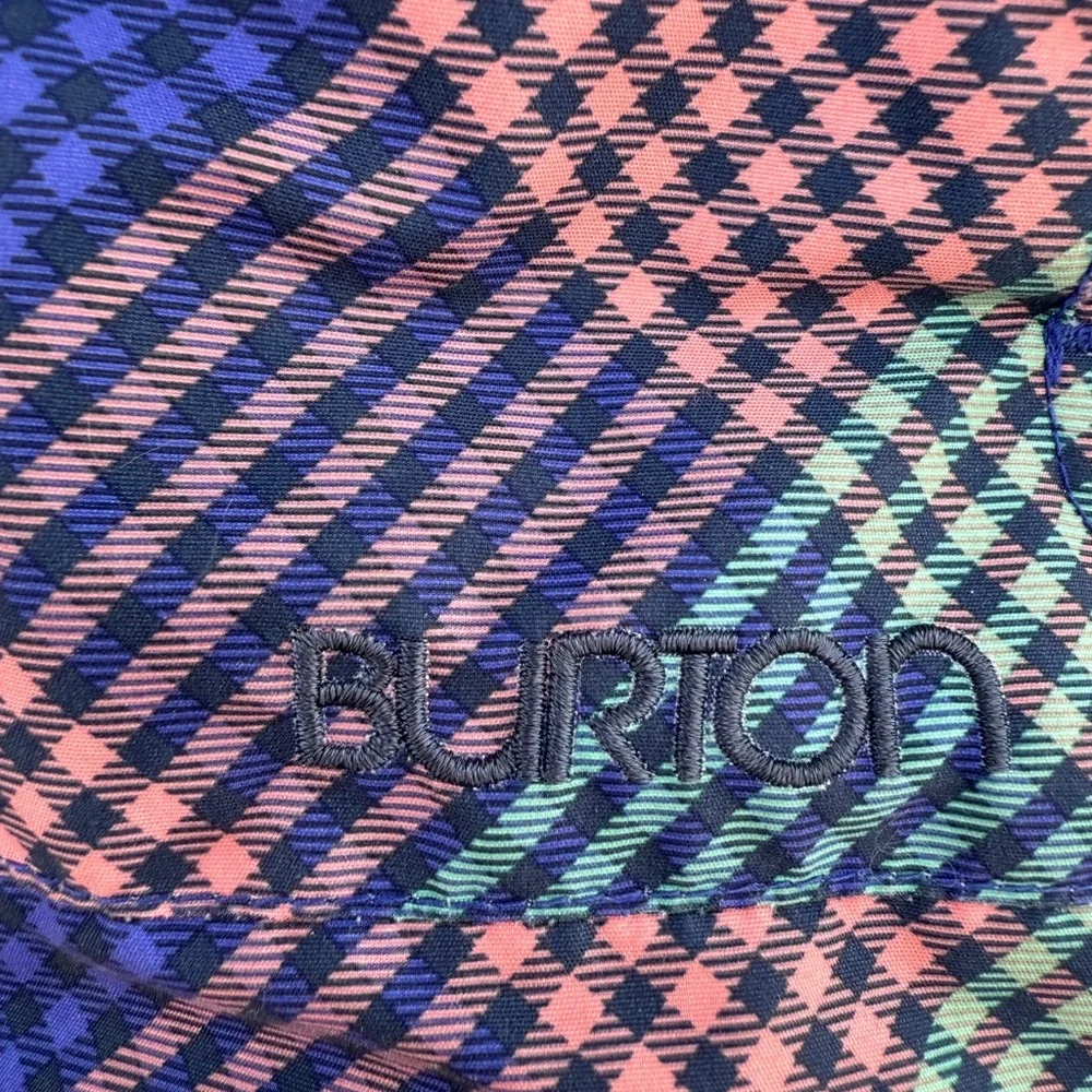 Burton Kids Plaid Ski/Snowboard Jacket - Blue, Pink, and Green - Picture 2 of 4